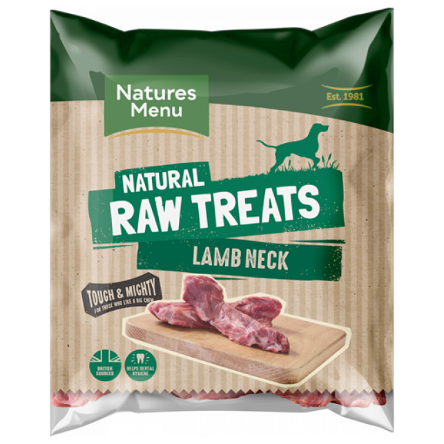 are raw lamb necks safe for dogs